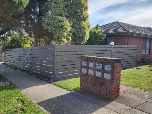 Timber Slat Fencing