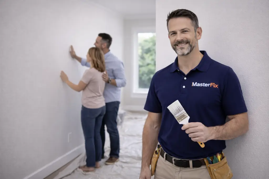MasterFix tradie finished painting